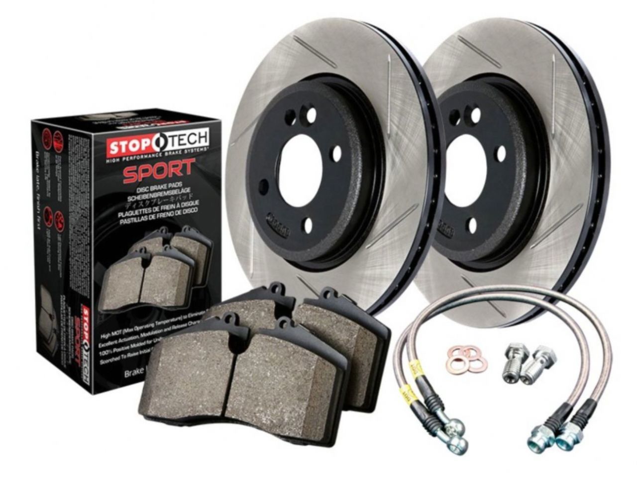 StopTech Rotor and Pad Kits 979.33080F Item Image