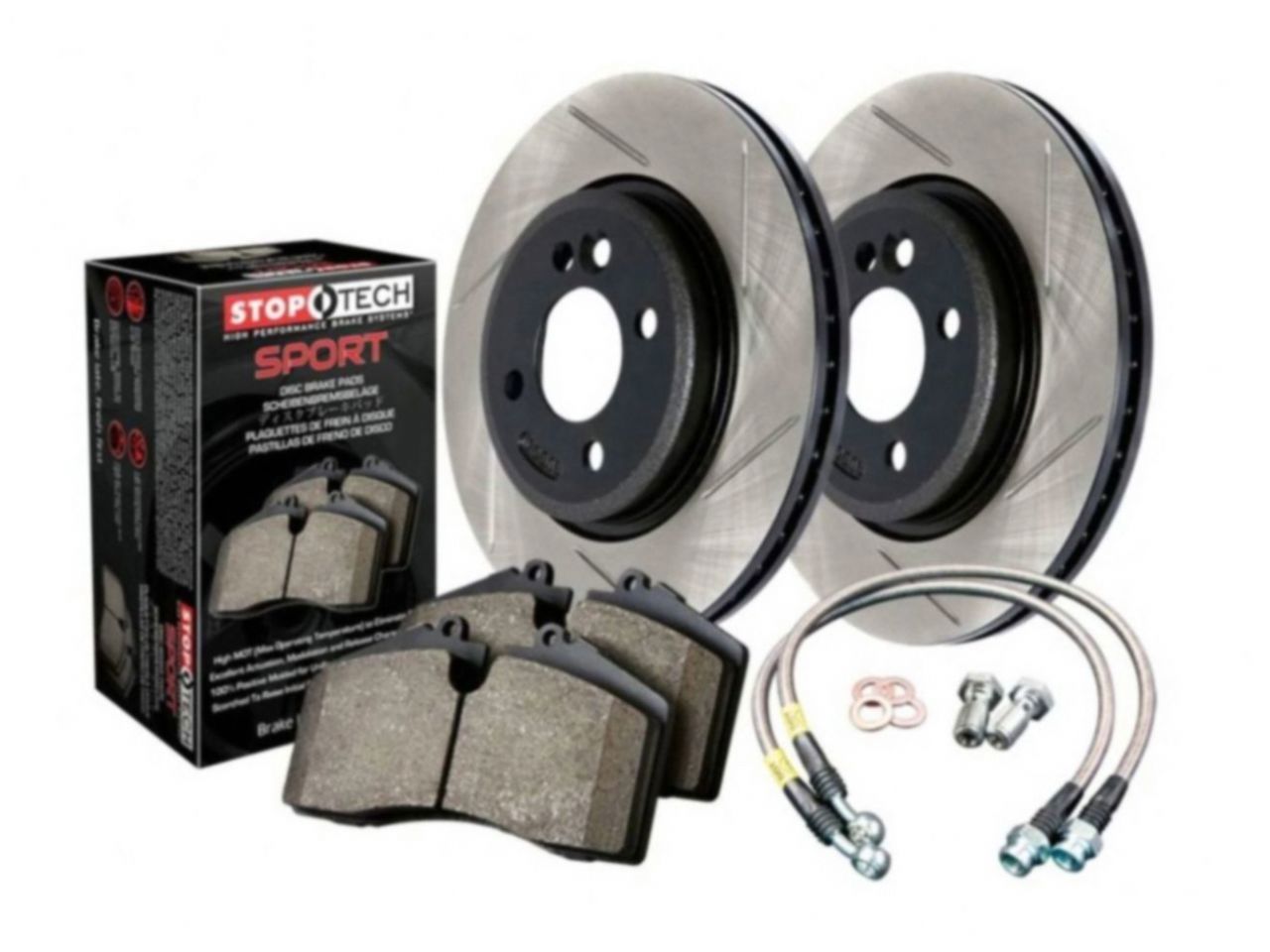 StopTech Rotor and Pad Kits 979.47008F Item Image