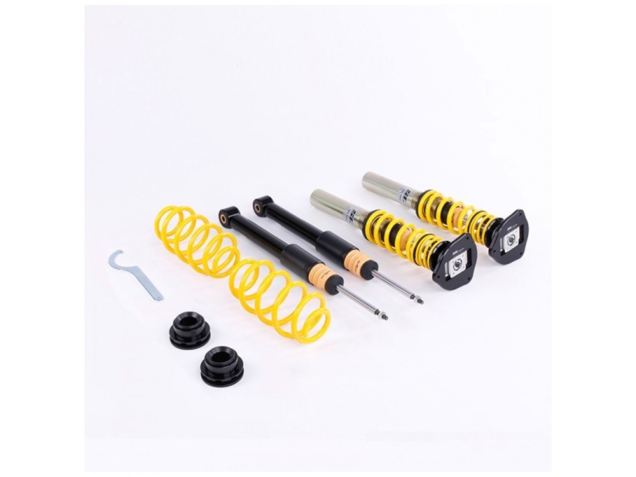 ST Suspensions ST XTA Height, Rebound Adjustable Coilover Kit w/ Top Mounts
