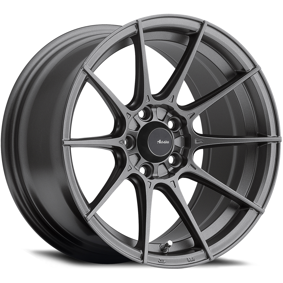 Advanti Racing Storm S1 Wheel Matte Grey 15x7 +35 4x100