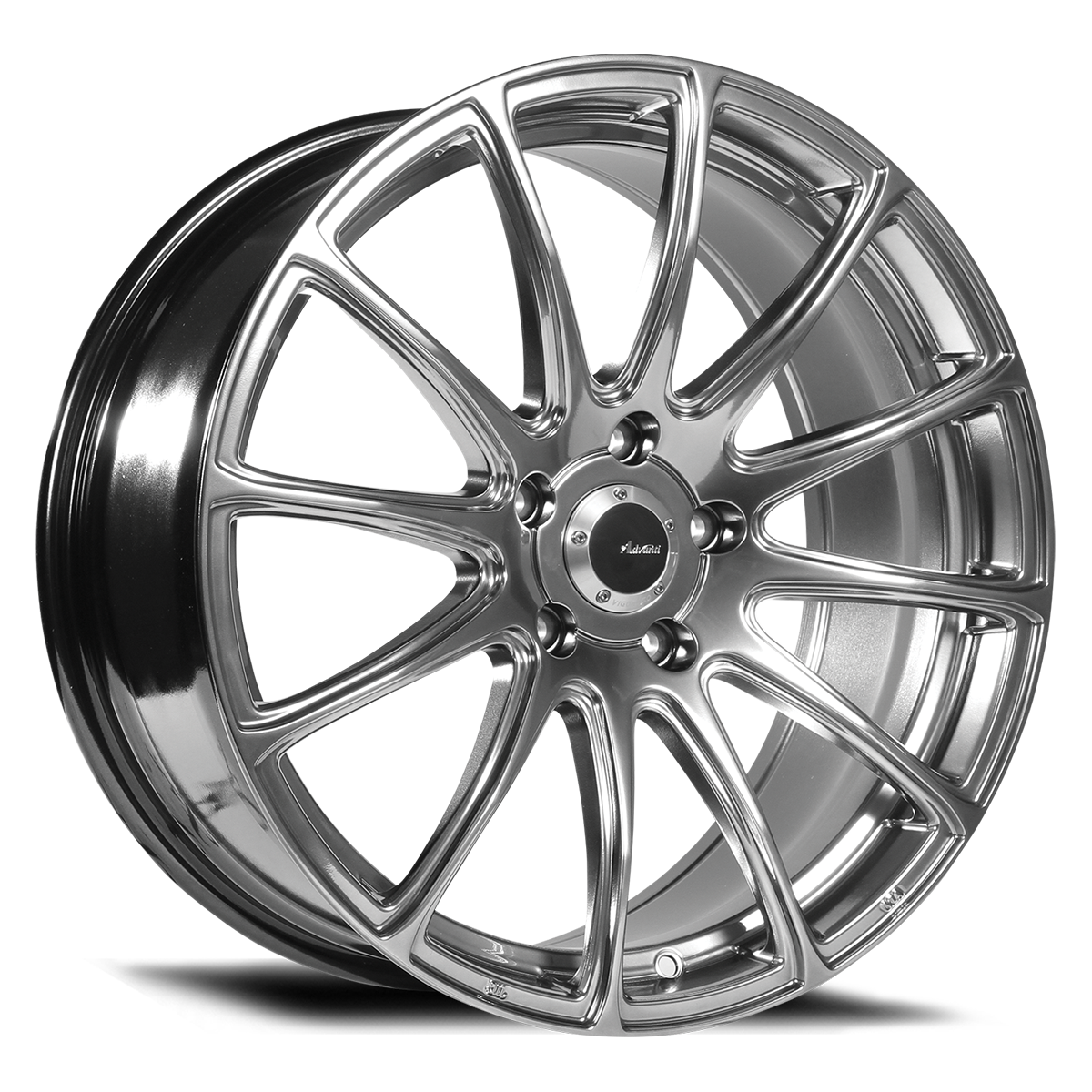 Advanti Racing Svelto Wheel Titanium 19x8.5 +45 5x120