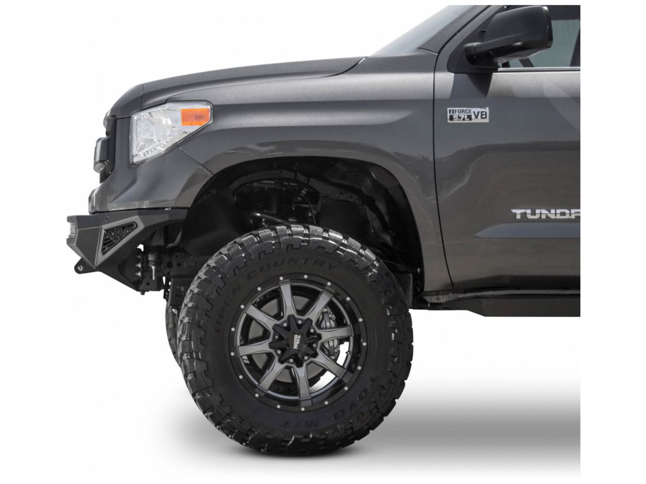 Addictive Desert Designs 14-18 Toyota Tundra Stealth Fighter Front Bumper w/ Sensors