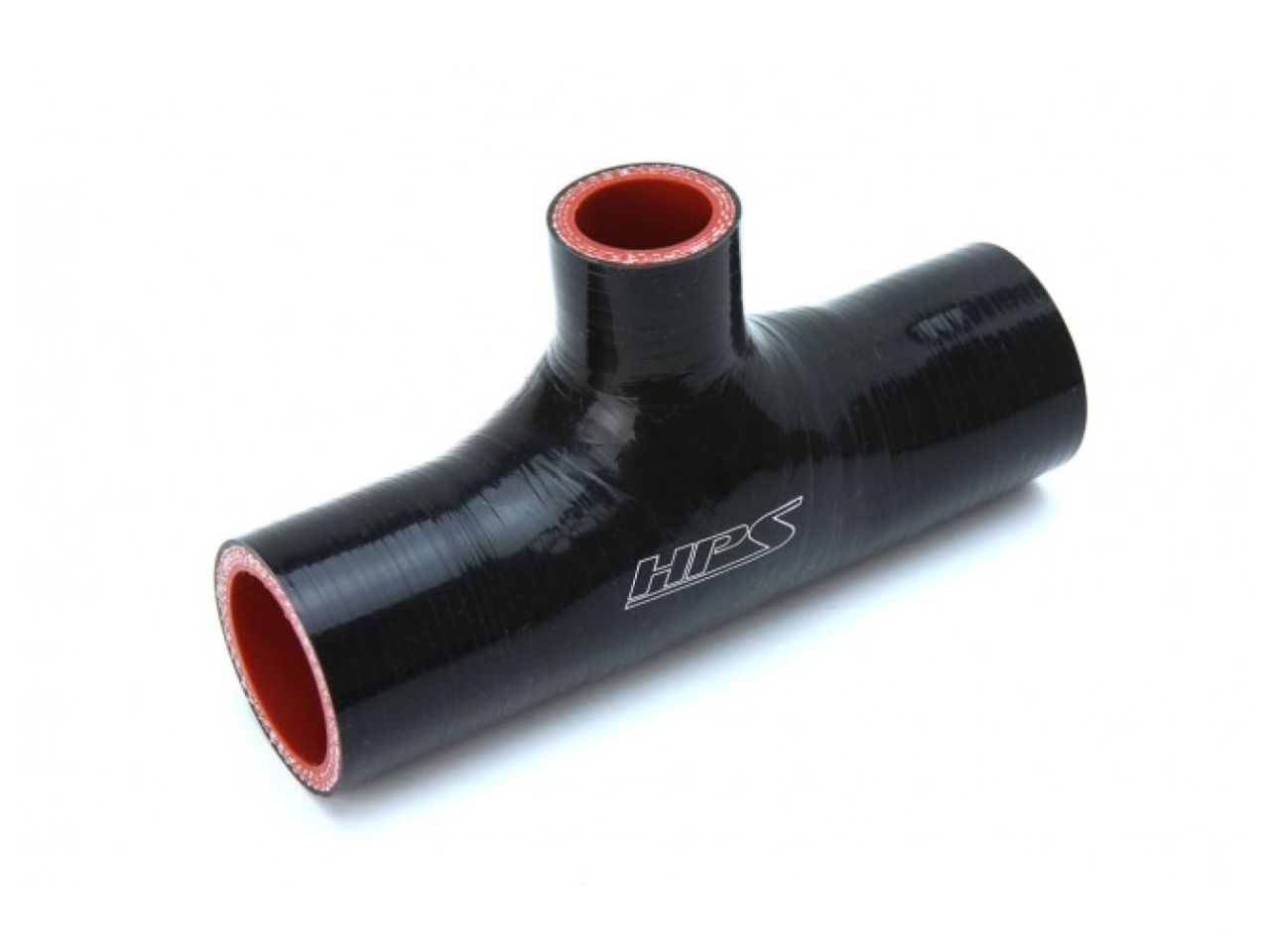 HPS 1" ID, 1" ID Branch, Silicone T Hose Coupler Hose Adapter, High Temp 4-ply Reinforced, 25mm ID, Black