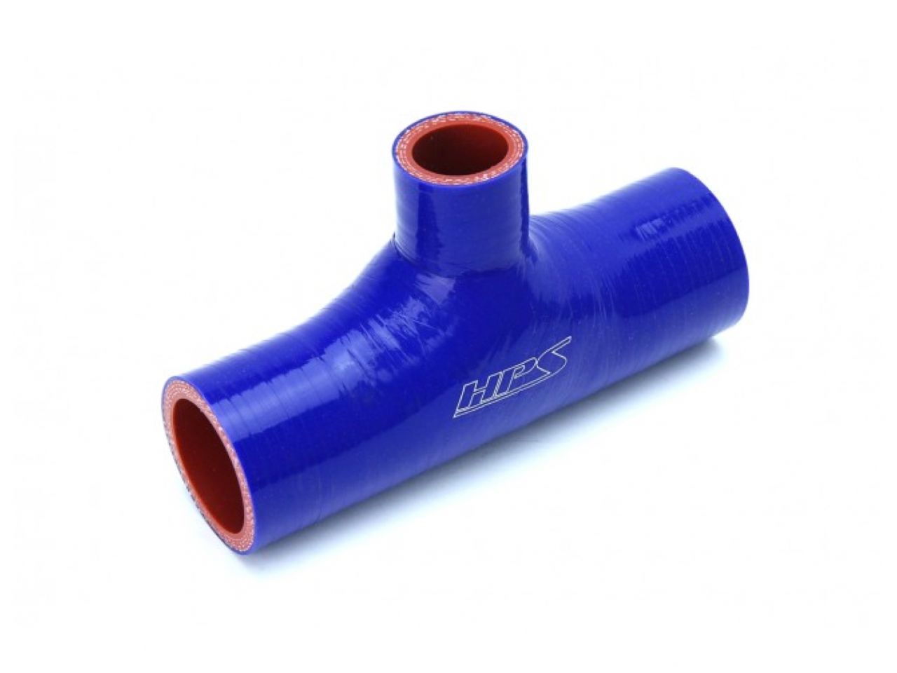 HPS 1" ID, 1" ID Branch, Silicone T Hose Coupler Hose Adapter, High Temp 4-ply Reinforced, 25mm ID, Blue