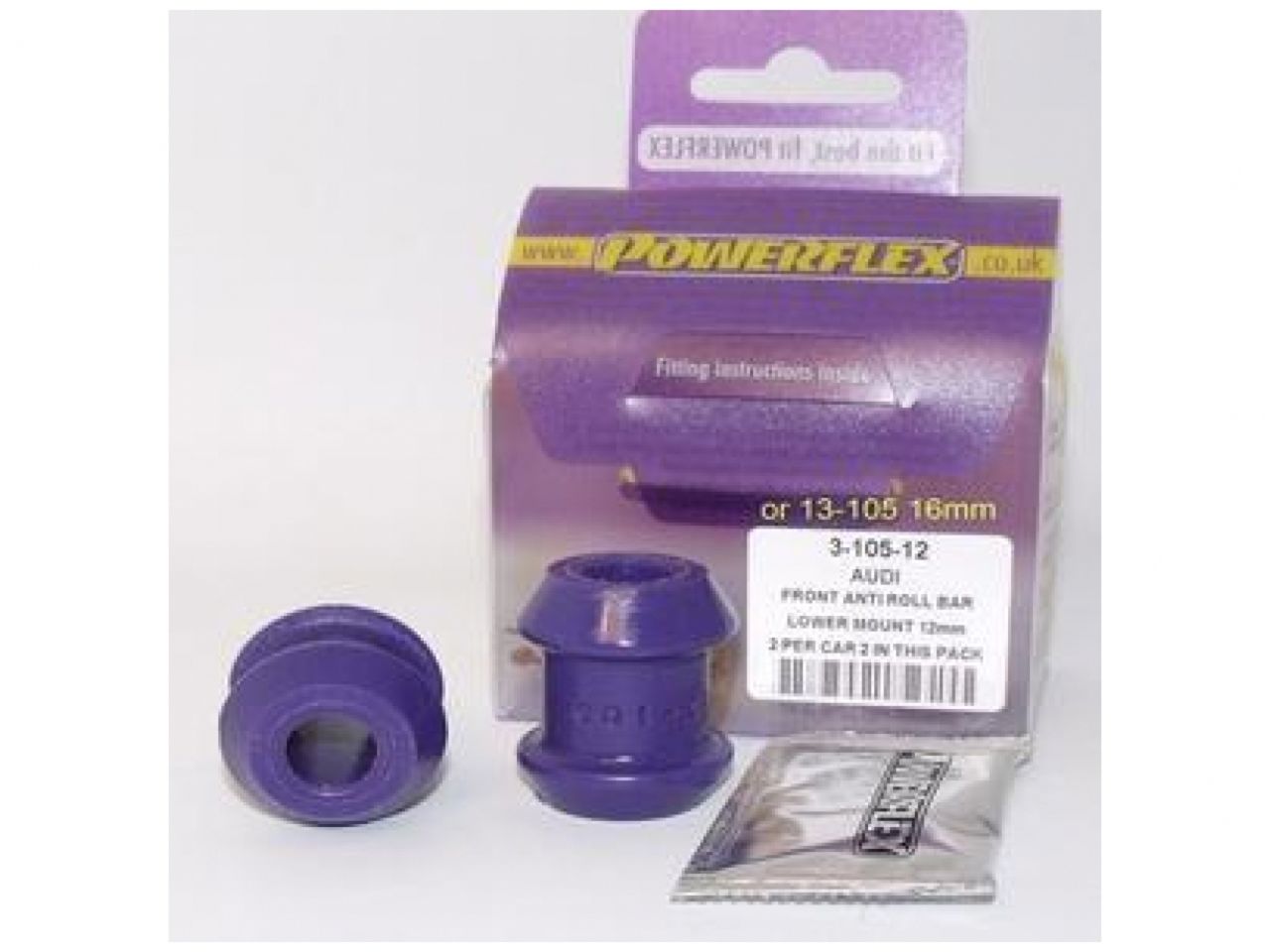 Powerflex Sway Bar Bushings PFF3-105Bx2 Item Image