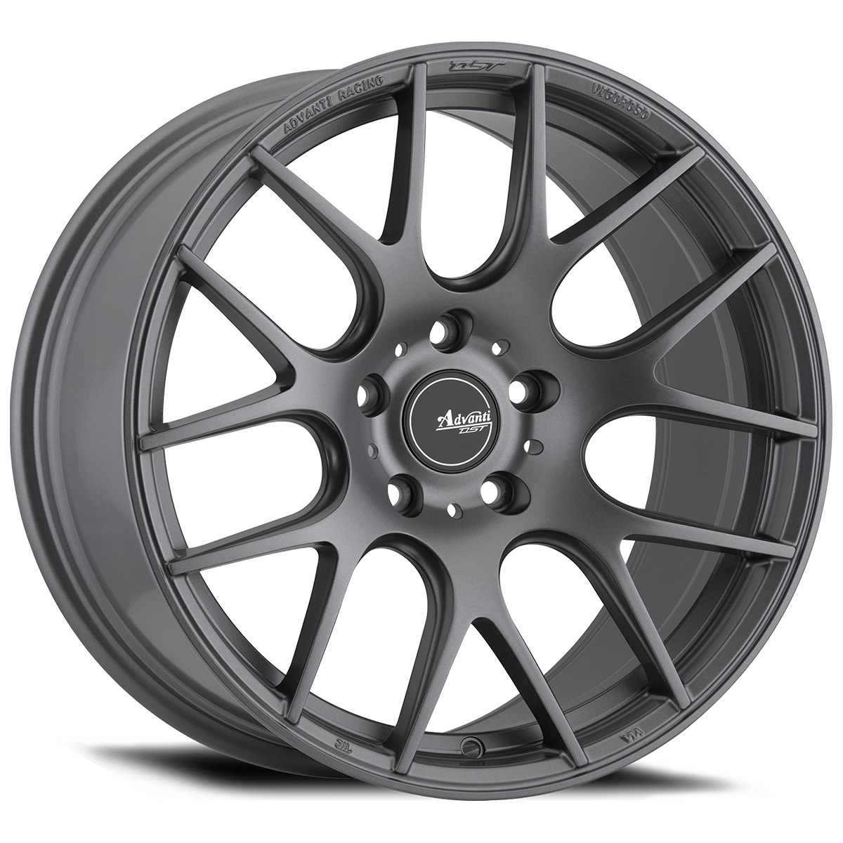 Advanti Racing Vigoroso V1 Wheel Matte Grey 17x8 +38 5x100