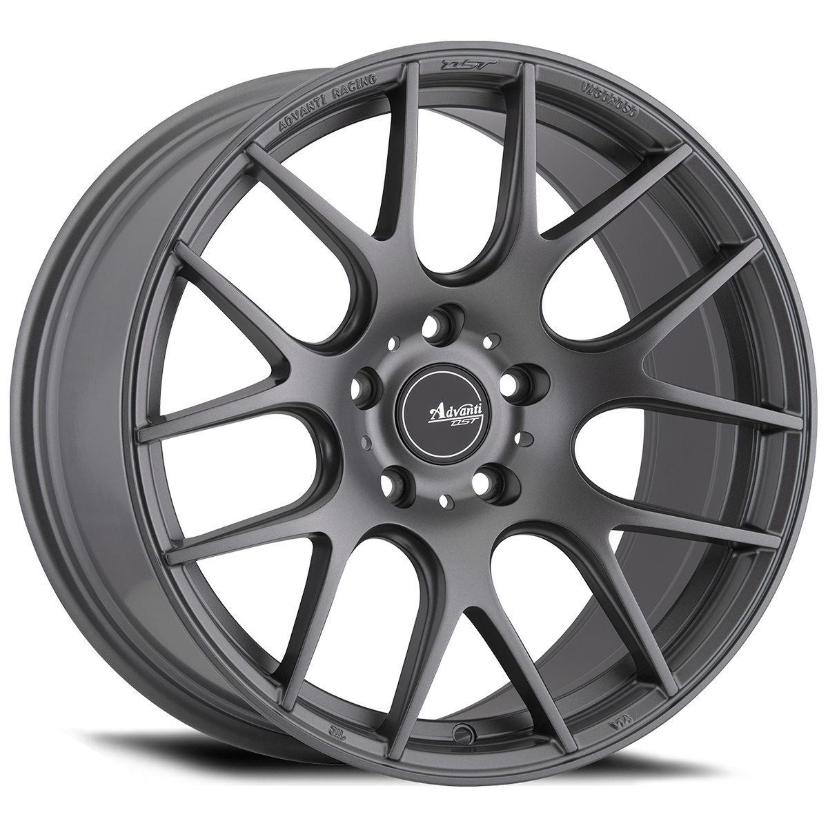 Advanti Racing Vigoroso V1 Wheel Matte Grey 19x8.5 +35 5x120