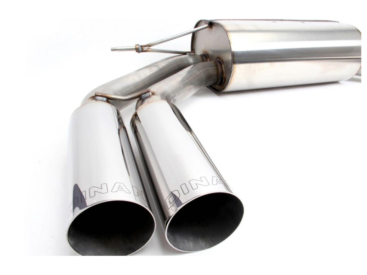 Dinan Free Flow Exhaust System With Polished Tips For The Audi S3