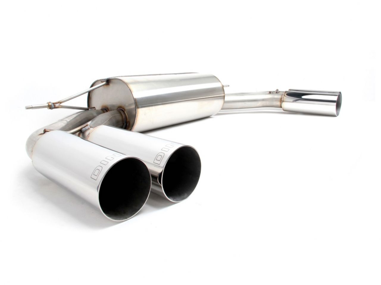 Dinan Free Flow Exhaust System With Polished Tips For The Audi S3