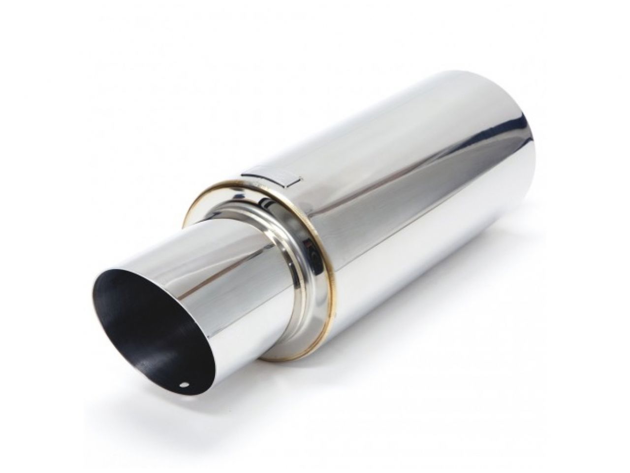 BLOX Racing Universal Full Stainless Steel, 76.2mm Street Muffler