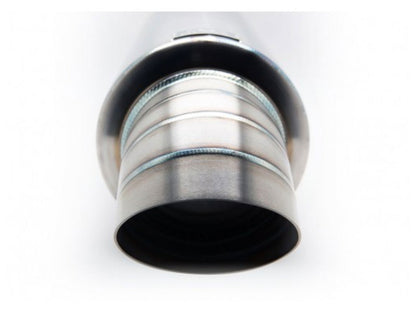 BLOX Racing Universal Full Stainless Steel, 2.5" Street Muffler, Turndown Tip.