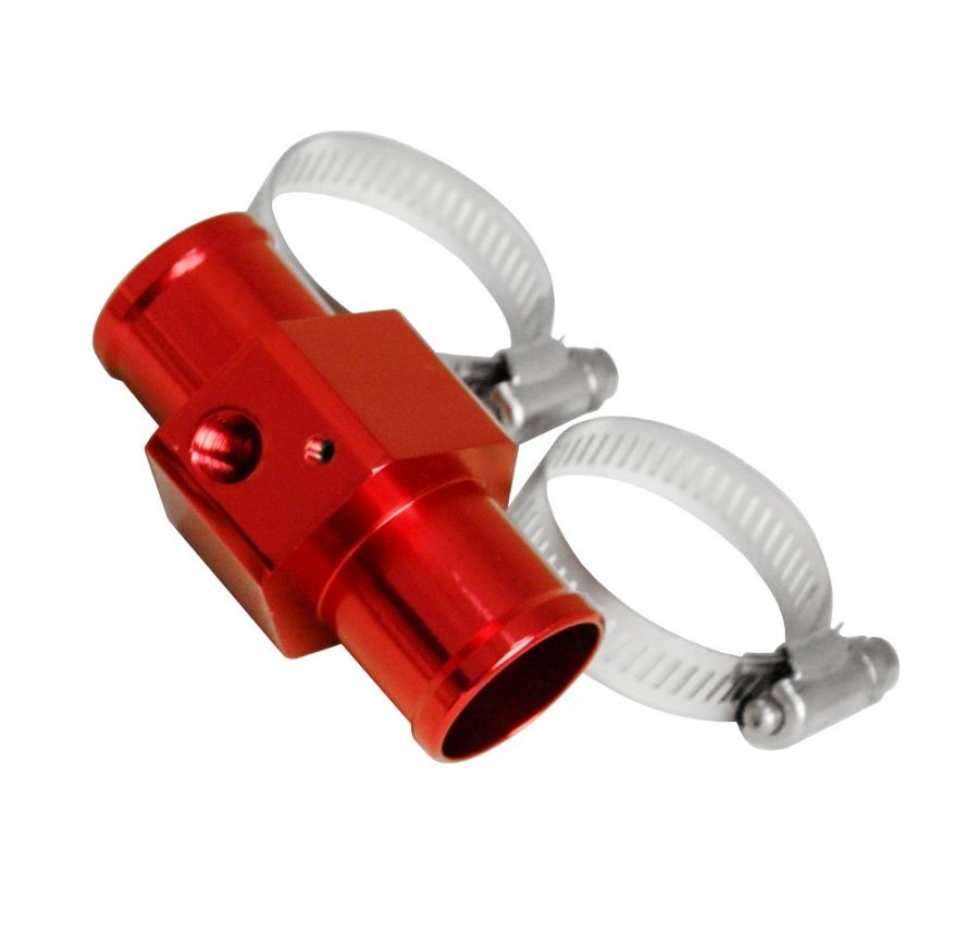 Megan Racing Water Temp Sensor Adapter 1-3/16" Red - WPA-1316-R