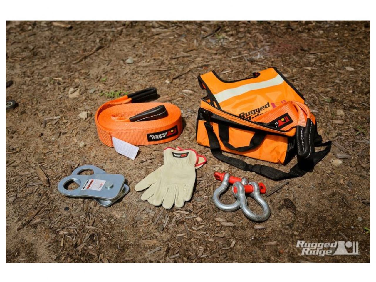 Rugged Ridge XHD Recovery Gear Kit, 30000 Lbs