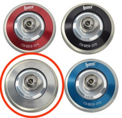 HANS HANS Helmet Post Anchors Pro Silver Alum HANAK1132.12S