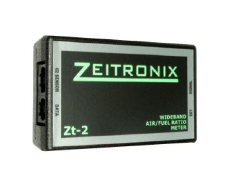 Zeitronix ZR-2 - ZT-2 Multi Gauge Display - Red Digit - Black Bezel