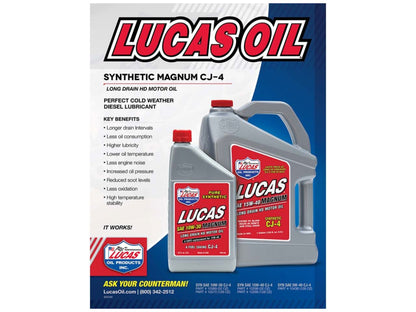 Lucas Oil SAE 10W-30 CJ-4/SM Motor