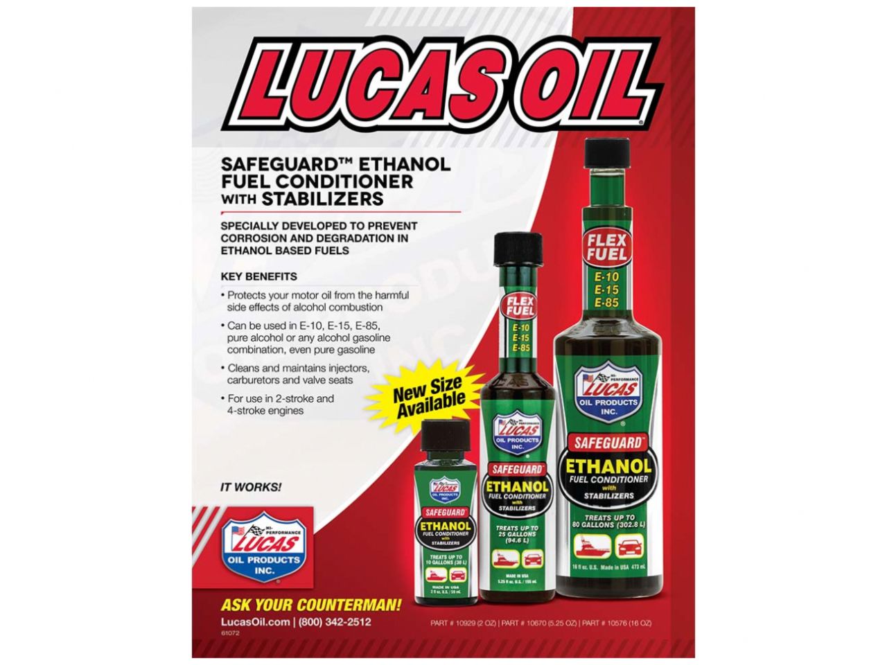 Lucas Oil Ethanol Fuel Conditioner
